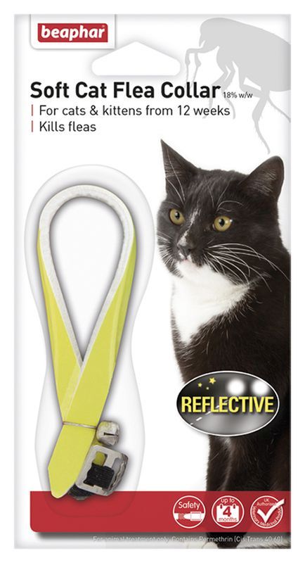 Beaphar Soft Cat Flea Collar Reflective